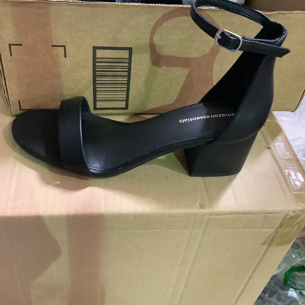 Women's Two Strap Heeled Sandal